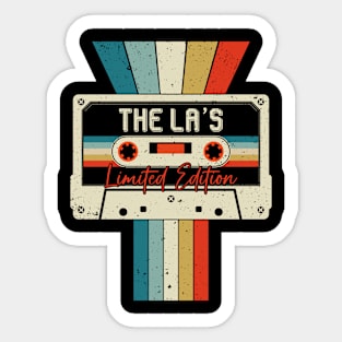 Graphic The La’s Proud Name Cassette Tape Vintage Birthday Gifts Sticker